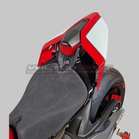 Tampone centrale in carbonio personalizzato per Ducati Panigale e Streetfighter V4 / V4S