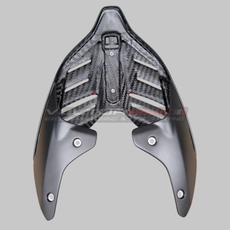 Carbon Heck neue Linie für Ducati Streetfighter V2 storm green