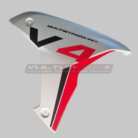Autocollants pour sidelings design personnalisés - Ducati Multistrada V4