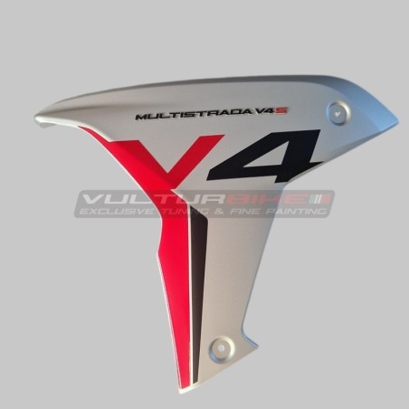 Autocollants pour sidelings design personnalisés - Ducati Multistrada V4