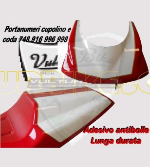 Adesivo tabella portanumero racing - Ducati 748/916/996/998 