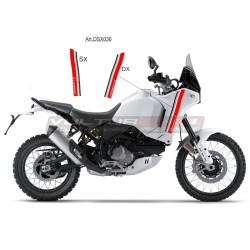 Bandas adhesivas de colores - Ducati DesertX