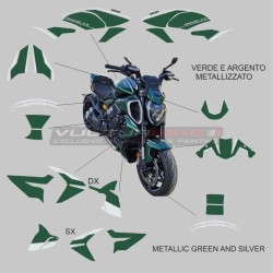 Komplettes Aufkleber-Set für Metallic-Farben - Ducati Diavel V4