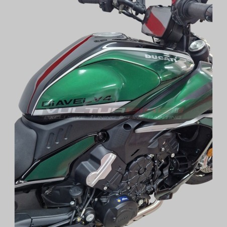 Komplettes Aufkleber-Set für Metallic-Farben - Ducati Diavel V4