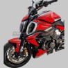 Complete stickers kit brand new design red silver - Ducati Diavel V4