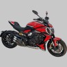 Kit adesivi completo design inedito rosso argento - Ducati Diavel V4