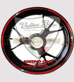 Profils adhésifs personnalisables pour jantes - Ducati Panigale 899/1199/1299/959 