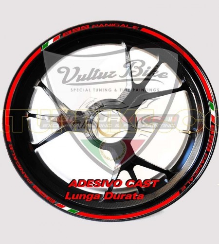 Customizable stickers for wheels - Ducati Panigale 899/1199/1299/959 