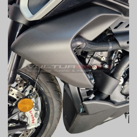 Upper carbon side fairings - Ducati Diavel V4