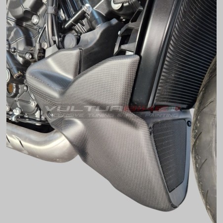 Carbon-Verkleidung für die untere Zehenpartie - Ducati Diavel V4