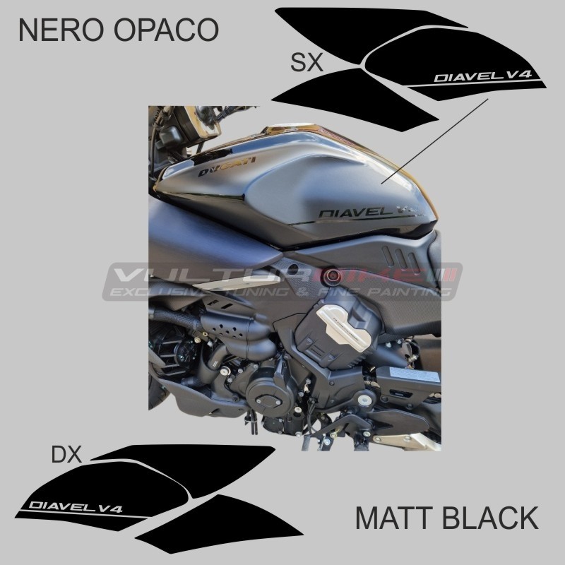 Juego de pegatinas para depósito - Ducati Diavel V4