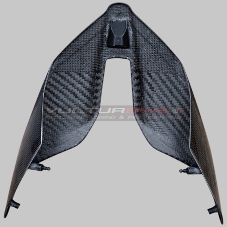 Cola de fibra de carbono con tricolor para Ducati Panigale y Streetfighter V4