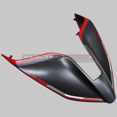 Codino in carbonio con tricolore per Ducati Panigale e Streetfighter V4