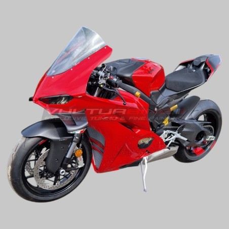 Kohlefaser-Heck mit Trikolore für Ducati Panigale und Streetfighter V4