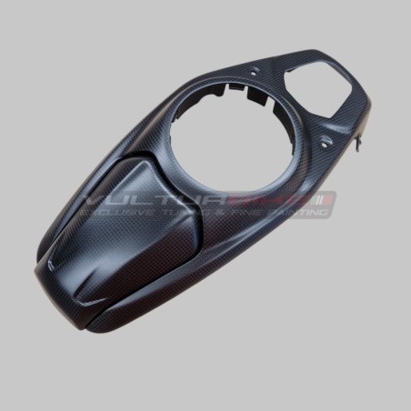 Cover in carbonio per vano portaoggetti con ventola - Ducati Multistrada V4