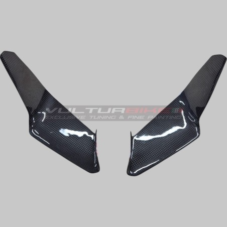 Cache en fibre de carbone pour phare carénages - Ducati Panigale 2020 / 2024