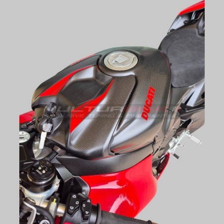 Coperchio serbatoio in carbonio - Ducati Panigale V4 / V4S & Streetfighter V4 / V4S