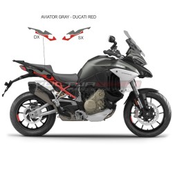 Undertail decal set - Ducati Multistrada V4 / V4S aviator gray