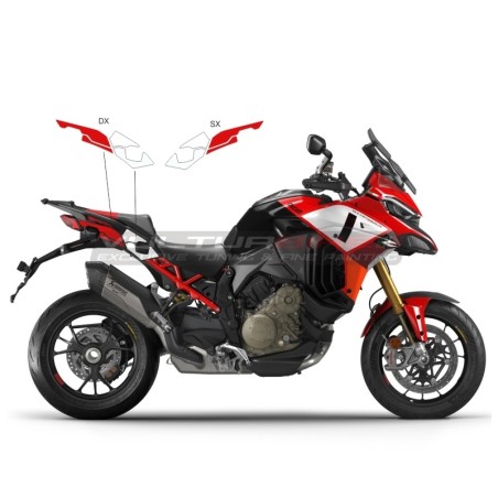 Heckpolster Aufkleber - Ducati Multistrada V4 / V4S Pikes Peak
