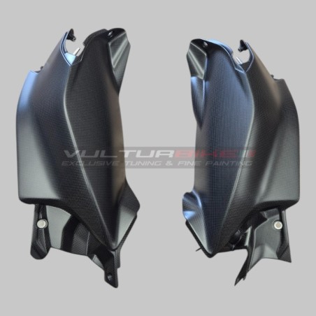 Paneles laterales de carenados de carbono para Ducati Panigale V4 / V4S