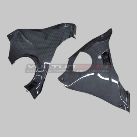 Carbon fiber lower fairings for Ducati Panigale V4 / V4S