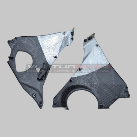 Carbon fiber lower fairings for Ducati Panigale V4 / V4S