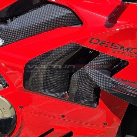Cover in carbonio per carene laterali - Ducati Panigale V4 2020 / 2024