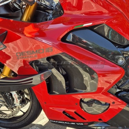 Cover in carbonio per carene laterali - Ducati Panigale V4 2020 / 2024