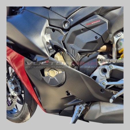 Carenados inferior de fibra de carbono para Ducati Panigale V4 / V4S