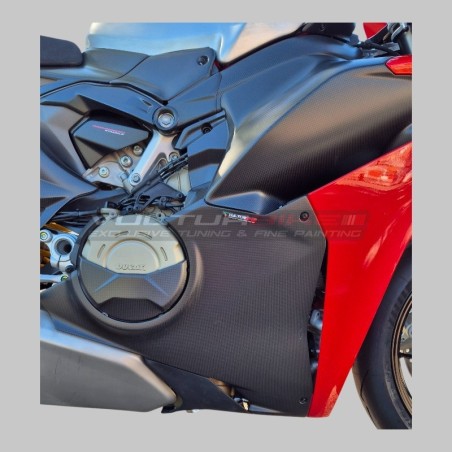 Carbon fiber lower fairings for Ducati Panigale V4 / V4S