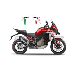 Tricolor stickers for side panels - Ducati Multistrada V4/V4S