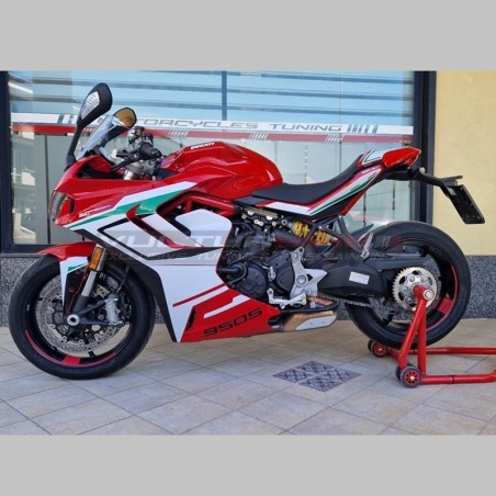 Kit completo de pegatinas de diseño tricolor - Ducati Supersport 950