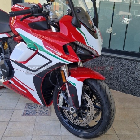 Kit completo de pegatinas de diseño tricolor - Ducati Supersport 950