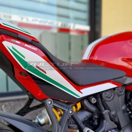 Kit complet d’autocollants design tricolore - Ducati Supersport 950