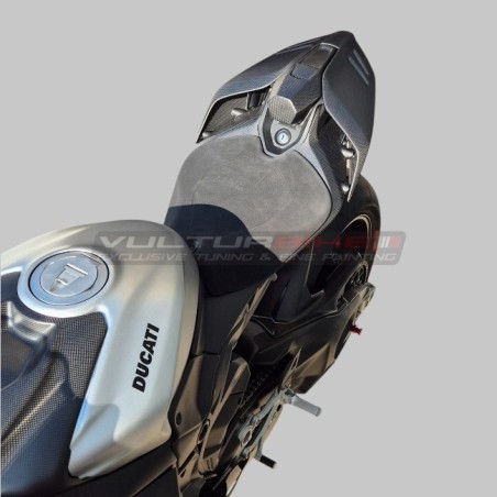 Tampone sella Evolution in carbonio - Ducati Panigale e Streetfighter V4 / V4S