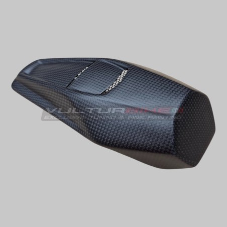 Almohadilla de asiento de carbono Evolution - Ducati Panigale y Streetfighter V4 / V4S