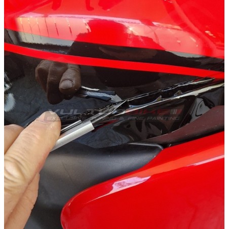 Kit de pegatinas carenados laterales - Ducati Multistrada 1200 / 1200S año 2010 / 2014
