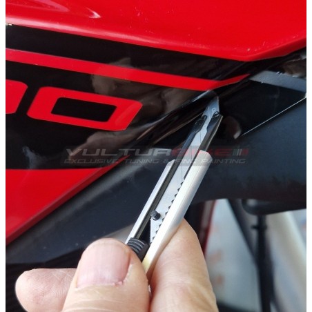 Kit autocollants carénages latéraux - Ducati Multistrada 1200 / 1200S année 2010 / 2014