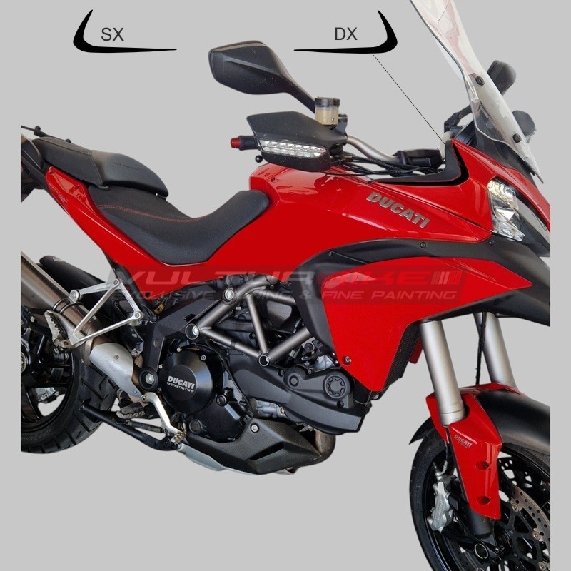 Perfiles adhesivos para parabrisas - Ducati Multistrada 1200 / 1200S