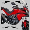 Éléments décoratifs dans la couleur de votre choix - Ducati Multistrada 1200 / 1200S