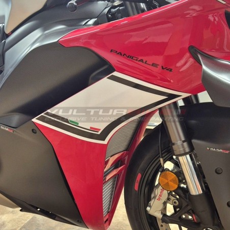 Par de pegatinas de nuevo diseño para paneles laterales - Ducati Panigale V4 / V4S