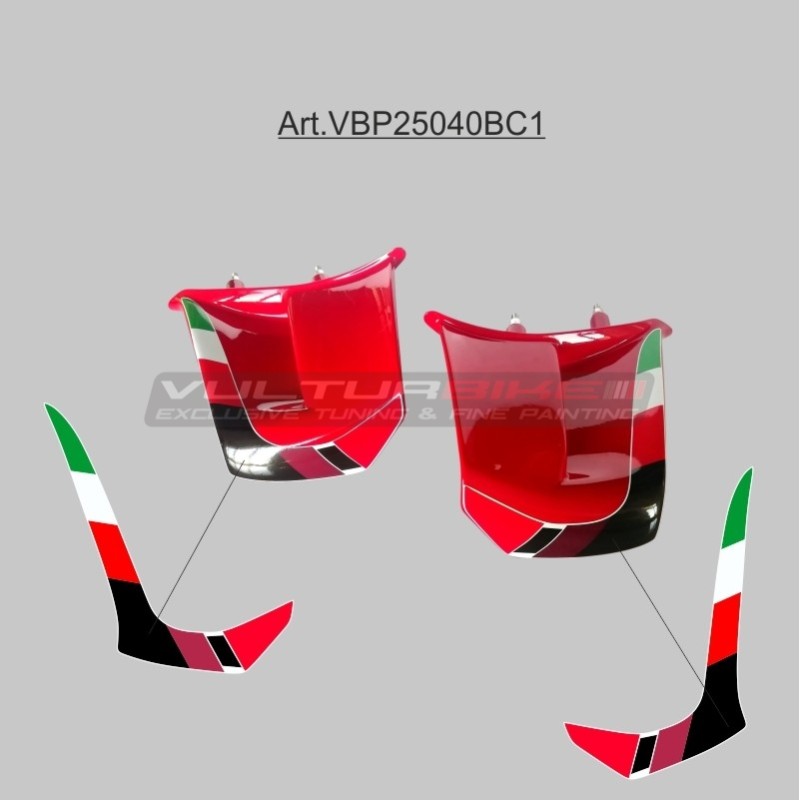 Bandiere lunghe per alette - Ducati Panigale V4 / V4S