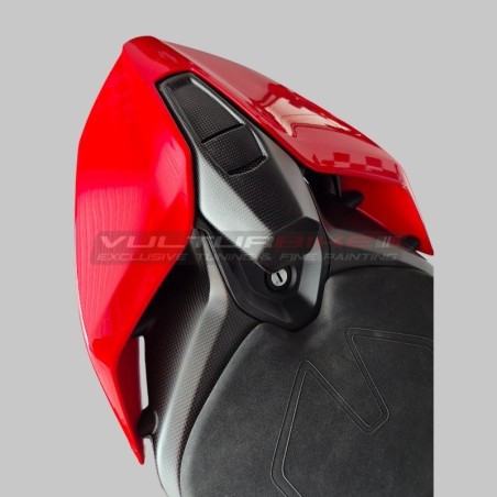 Chamois de selle en carbone Evolution - Ducati Panigale et Streetfighter V4 / V4S