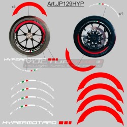 Juego de pegatinas para ruedas de motocicleta - Ducati Hypermotard