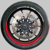 Juego de pegatinas para ruedas de motocicleta - Ducati Hypermotard