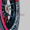 Set d’autocollants de roue de moto - Ducati Hypermotard