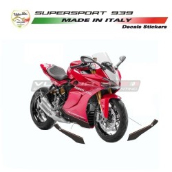 Pegatinas de banda lateral - Ducati Supersport 939