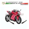Pegatinas de banda lateral - Ducati Supersport 939