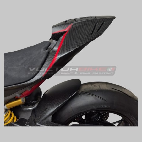 Queue carbone personnalisée - Ducati Panigale et Streetfighter V4 / V4S