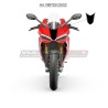 Single-colour windscreen sticker - Ducati Panigale V2